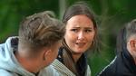 Victoria vil ikke have sin kæreste Lukas sårbarhed, kun hans styrke. Så man må lige lære hende, at det måske er to sider af samme sag! Foto: DR