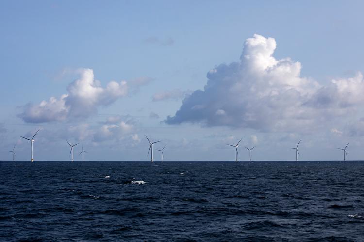 En stor vindmøllepark ude i Vesterhavet vil øge den grønne strøm i Danmark markant.  Foto: Finn Frandsen