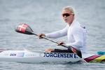 »Jeg synes, jeg er nået til et sted i mit liv, hvor det giver mening for mig at indstille min kajakkarriere«, skriver kajakroer Emma Aastrand Jørgensen på Instrgram. Foto: Jens Dresling