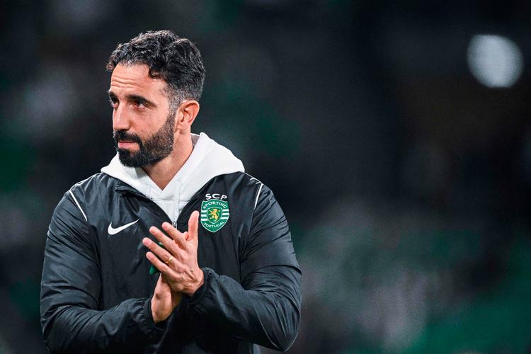 Ruben Amorim har hidtil været træner for Sporting Lissabon, som han gjorde til portugisiske mestre i sidste sæson. Foto: Patricia De Melo Moreira/Ritzau Scanpix