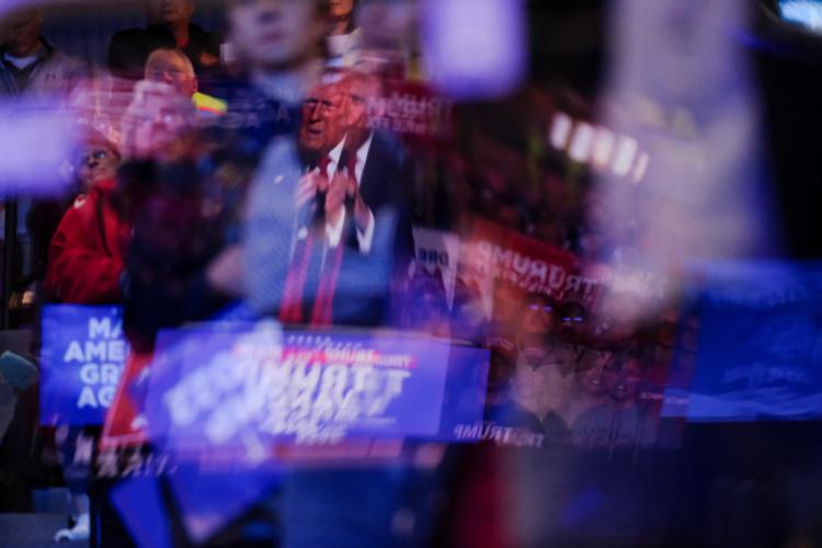 Trumps kampagnehold har udtalt, at ekspræsidenten ’talte om, hvordan Cheney ønsker at sende Amerikas sønner og døtre ud for at kæmpe i krige uden selv at have været i krig’. Foto: Joel Angel Juarez/Ritzau Scanpix