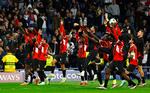 Milan-spillerne kunne juble, mens Real Madrids stjerner skuffede igen. Foto: Susana Vera/Ritzau Scanpix