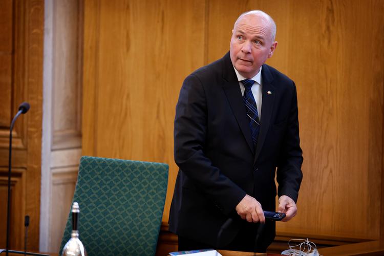 Søren Gade (V) ledte som formand for Folketinget mødet, hvor han selv var til debat. Han var forsvarsminister fra 2004 til 2010. Arkivfoto Jens Dresling