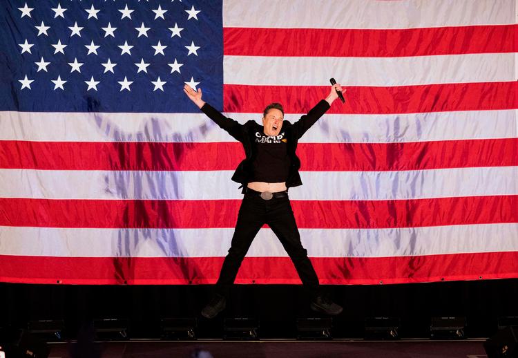 Elon Musk har de seneste måneder sat alt ind på at hjælpe Trump til magten.  Foto: Ryan Collerd/Ritzau Scanpix