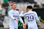 Kasper Dolberg har mål i støvlerne i disse uger. Forhåbentlig fortsætter det i de kommende landskampe mod Spanien og Serbien i Nations League. Foto: David Catry/Ritzau Scanpix