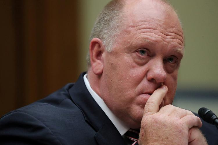 Tidligere politibetjent Tom Homan bliver manden, som skal føre Trumps stramme grænsepolitik ud i livet. Foto: Jonathan Ernst/Ritzau Scanpix