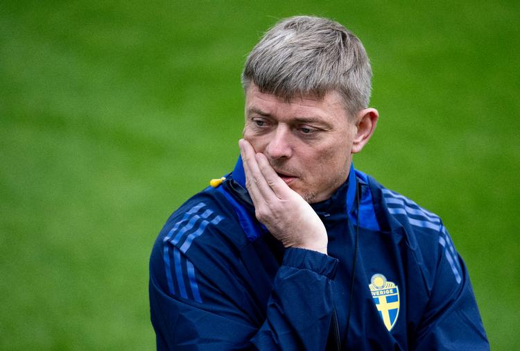 Sveriges landshold var samlet i Marbella inden de forestående Nations League-kampe mod Slovakiet og Aserbajdsjan, men Jon Dahl Tomasson og hans spillere måtte på grund af vejret forlade Spanien tidligere end planlagt. Foto: 10430 Christine Olsson/tt/Ritzau Scanpix