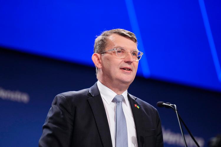     Troels Lund Poulsens tale på Venstres landsmøde lagde spor til fremtidens Venstre. Foto: Claus Fisker/Ritzau Scanpix