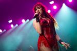 Chappell Roan ved en koncert i London i september.  Foto: Scott A Garfitt/Ritzau Scanpix