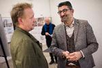 Bünyamin Simsek (th.) er efter et ekstraordinært gruppemøde blevet smidt ud af Venstre efter længere tids intern uenighed. Foto: Mads Frost/Mads Frost