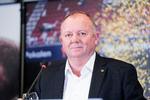 Administrerende direktør Kent Madsen fortsætter i sit job i Silkeborg IF de kommende tre år trods salget af klubben. Foto: Claus Fisker/Ritzau Scanpix