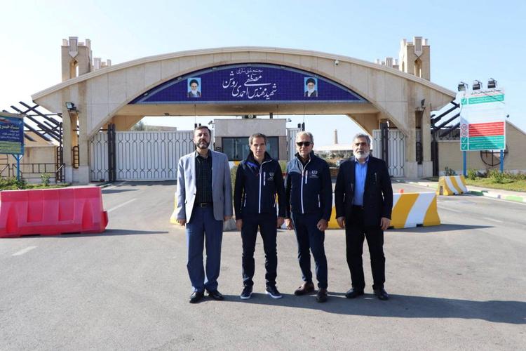 Det internationale atomenergiagentur besøgte tidligere på måneden et atomkraftværk i Iran. Foto: Atomic Energy Organisation of Ir/Ritzau Scanpix