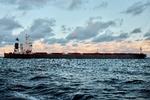 Det kinesiske fragtskib Yi Peng 3 passerede i sidste uge på sin vej fra en russisk havn to datakabler og slukkede sit radiosignal i knap otte timer, mens det sejlede gennem området.  Foto: Mikkel Berg Pedersen/Ritzau Scanpix