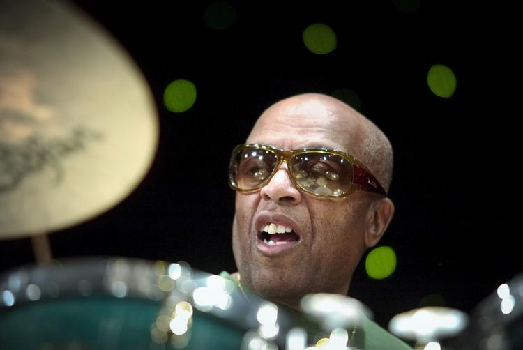 Trommeslageren Roy Haynes fotograferet forud for en koncert i Tivoli ved Copenhagen Jazz Festival 2005. Han døde 12. november. Arkivfoto: Morten Langkilde