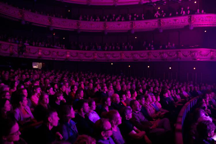 Det er især scenekunstnerne, der oplever problemer. Her ses publikum under et koncert på gamle scene i Det Kgl. Teater. Foto: Nichlas Pollier