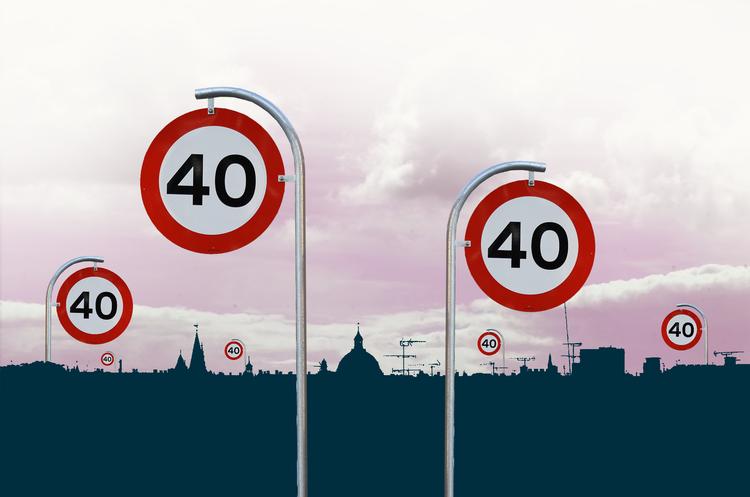 Stod det til Københavns Kommune, skulle fartgrænsen sænkes med 10 km/t. på en række strækninger i byen. Fotocollage Tomas Østergren. Foto: Jens Dresling