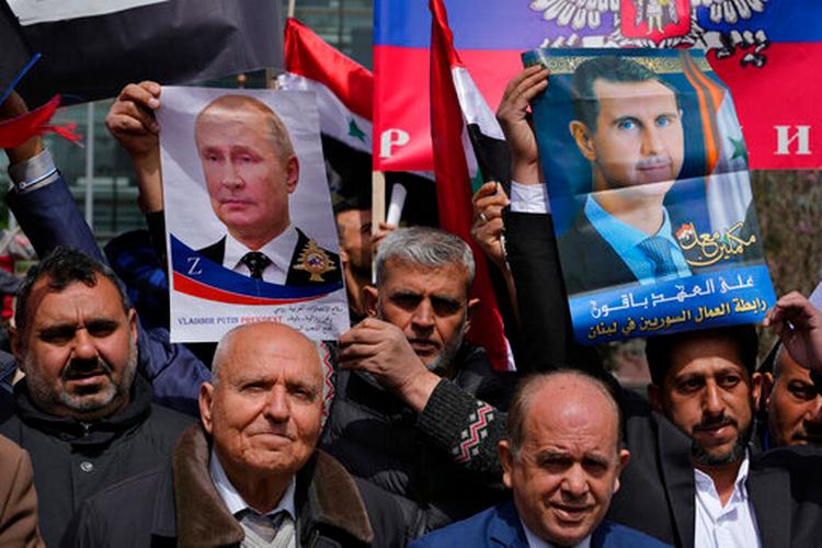 Ruslands præsident Putin og Syriens præsident Assad har siden borgerkrigens udbrud i Syrien fastholdt en alliance, der skal bekæmpe oprørsstyrkerne i landet. 