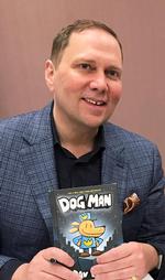 Dav Pilkey har ramt en humor, som går rent ind hos børn. 