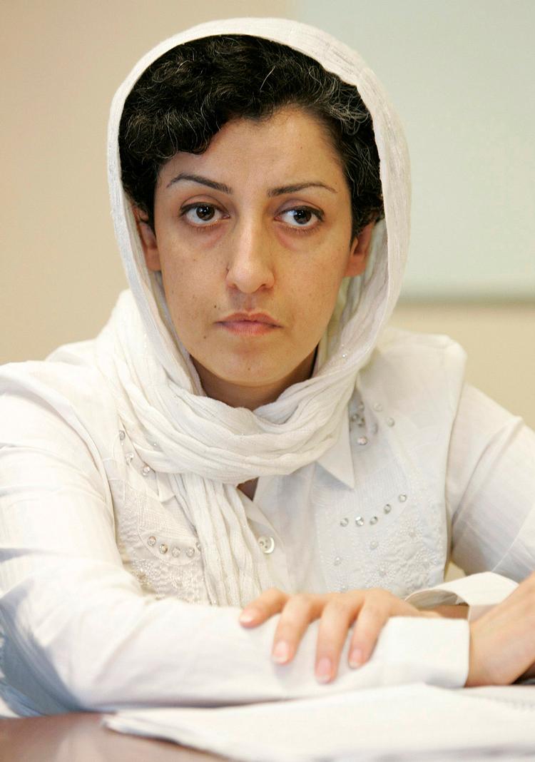 
Narges  Mohammadi er uddannet fysiker, men har arbejdet for kvinders rettigheder både som aktivist og journalist siden 1990’erne. Foto: Magali Girardin/Ritzau Scanpix
