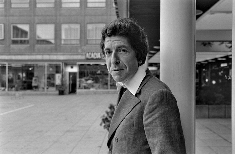 Leonard Cohen besøgte Danmark i september 1974, få dage efter sin 40-års fødselsdag.. Foto: Lars Hansen