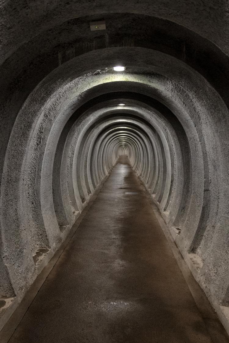 Statsminister Mette Frederiksen (S) mener, at tiden, vi lever i nu, er værre end tiden under den kolde krig. Her foto fra den nedlagte regeringsbunker Regan Vest i Himmerland, som nu er museum fra koldkrigstiden.  Foto: Thomas Borberg