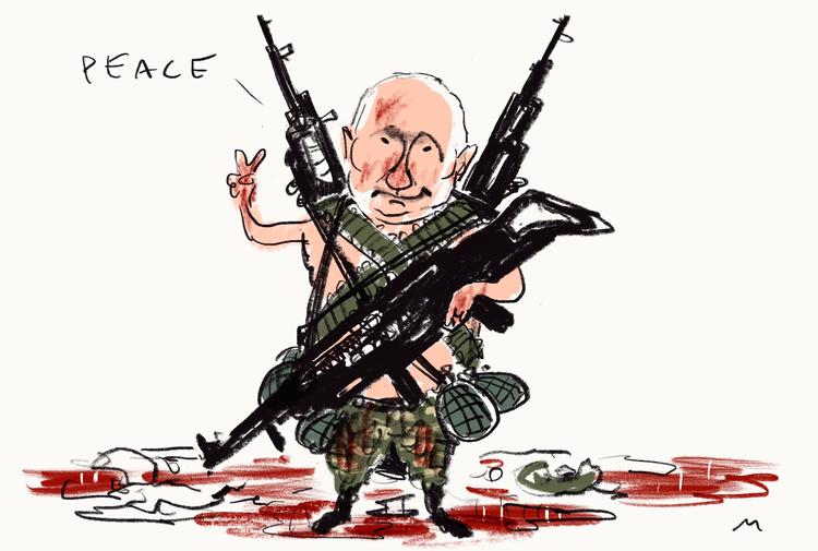 Alene tanken​, at Assad havde fået lov til at fortsætte den blodige tortur af sit land, er ikke til at holde ud. Putins krig skal også knækkes Foto: Mette Dreyer/POLITIKEN