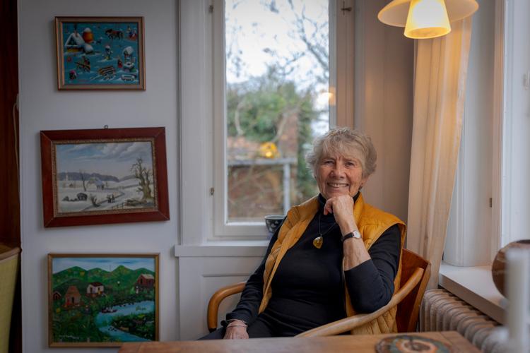   »Jeg er ilter, det er der jo ingen tvivl om. Men jeg er forholdsvis hurtig til at komme over tingene. Det er sjældent, at jeg bærer nag«, siger Margrete Auken. Foto: Miriam Dalsgaard