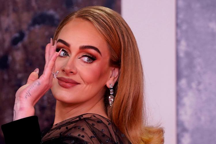 Adele, hvis borgerlige navn er Adele Laurie Blue Adkins, fotograferet i London i 2022. Foto: Niklas Halle'n/Ritzau Scanpix