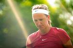Den tidligere verdensetter Victoria Azarenka, mener, at det nye system er vigtigt for at gøre opmærksom på chikanen. Foto: Chris Young/Ritzau Scanpix