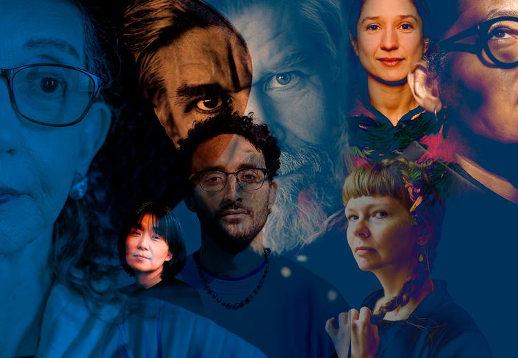 Collage Karina Kofoed. Originalfoto: Miriam Dalsgaard, Lea Meilandt, Finn Frandsen, Melmel Jung, Martin Lehmann, Stine Bidstrup