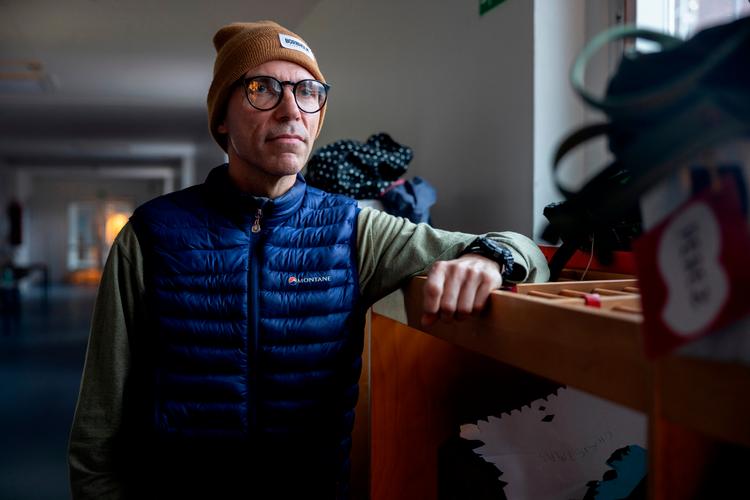 Hver anden jul har René Poulsen fra Søborg ikke nogen at være sammen med. Derfor holdt han sidste år jul med en fremmed familie. Foto: Nicolai West