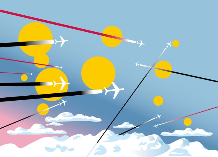 Vi flyver mere, og flyene er fyldt bedre op, men eksperter tror, væksten vil aftage. Arkivfoto 