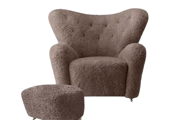 Traette mand med skammel kopier