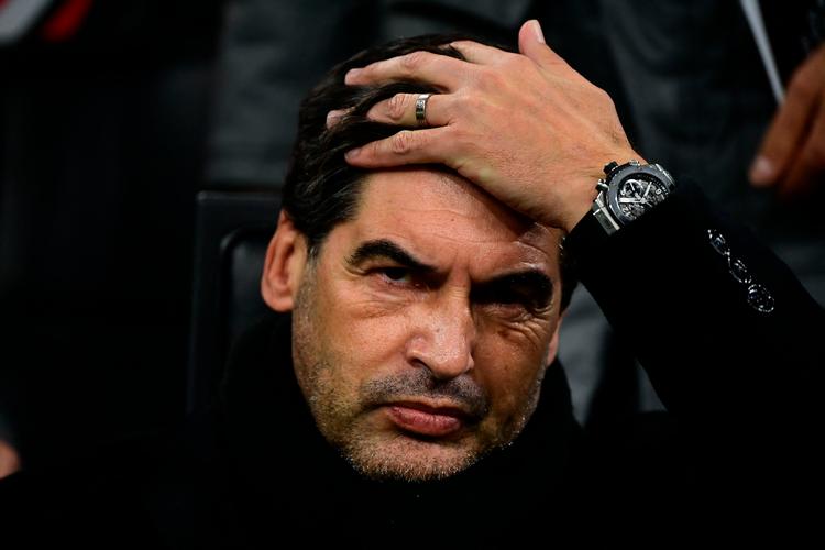 Portugisiske Paulo Fonseca nåede kun at stå i spidsen for AC Milan i et halvt år. Foto: Piero Cruciatti/Ritzau Scanpix