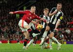 Rasmus Højlund spillede hele kampen for Manchester United, men formåede ikke at finde vej til målet. Foto: Lee Smith/Ritzau Scanpix
