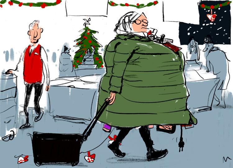 Tegning:  Mette Dreyer