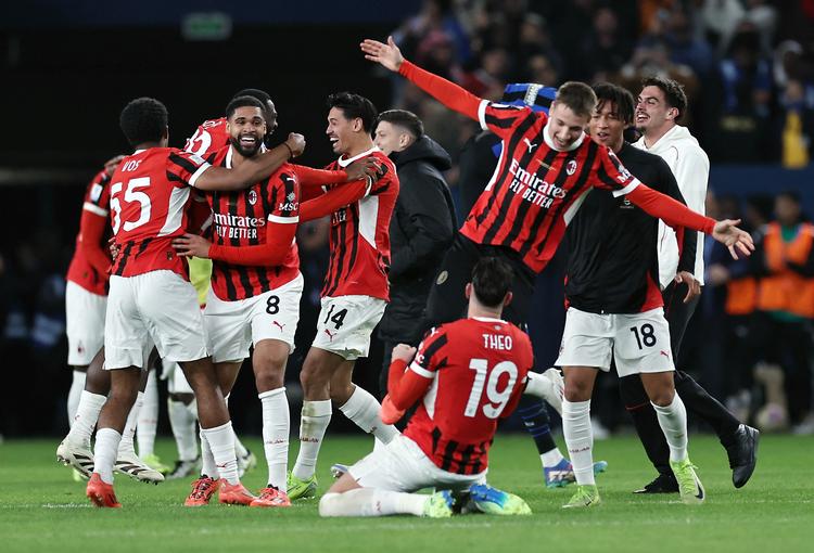 AC Milan lavede et stort comeback mod ærkerivalerne fra Inter. Foto: Hamad I Mohammed/Ritzau Scanpix