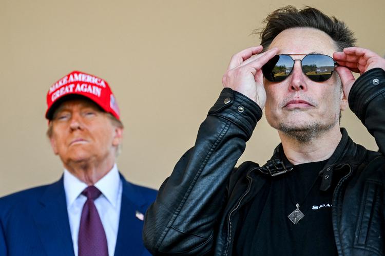 Verdens rigeste person, Elon Musk, har i den seneste tid fokuseret en del på europæisk politik i sine opslag på sit eget sociale medie X. Foto: Brandon Bell/Ritzau Scanpix