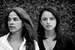 Den amerikanske fotograf Sally Mann (til venstre) sammen med datteren Virginia Mann, da de sammen besøgte København i 2008. Udstillingen ’Diaries of home’ åbnede 17. november i Texas og vises frem til 2. februar.  Foto: Sara Galbiati