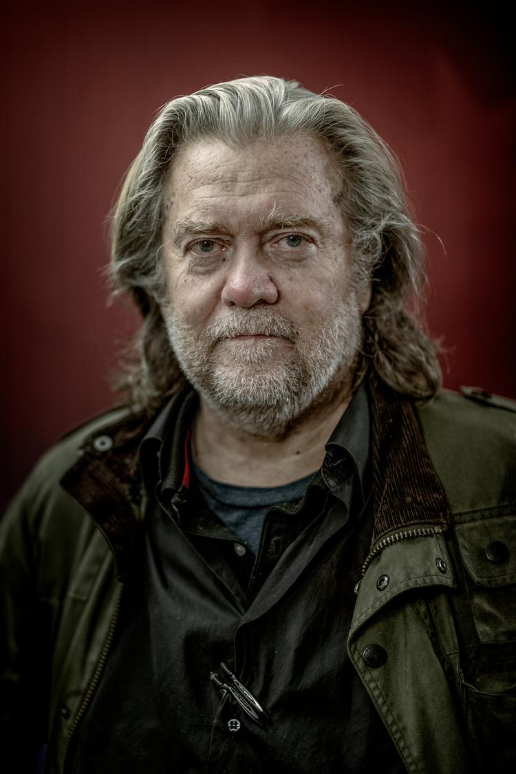 Steve Bannon hjalp Donald Trump til sejren i 2016. Nu kan han ikke holde Elon Musk, en af Trumps tætteste allierede, ud længere. Foto: Miriam Dalsgaard. Foto: Miriam Dalsgaard