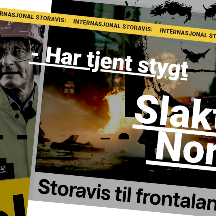Collage Tomas Østergren. Skærmbilleder: TV2.no/Dagbladet.no