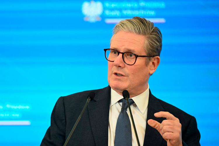 Keir Starmer har inviteret Mette Frederiksen på besøg i London. Foto: Sergei Gapon/Ritzau Scanpix