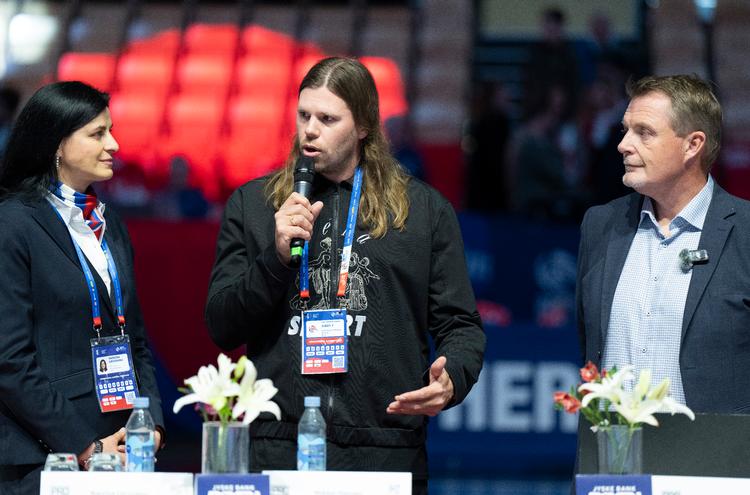 Mikkel Hansen håber, at planerne omsider kan give sporten et gennembrud i USA, hvor den ellers lever en skyggetilværelse. Foto: Henning Bagger/Ritzau Scanpix