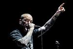 Han er ikke nogen ukontroversiel skikkelse, Panteras 56-årige frontmand, Phil Anselmo, der før er blevet anklaget for at have politiske tilbøjeligheder til fordel for den alleryderste højrefløj. Foto: Jacob Ehrbahn