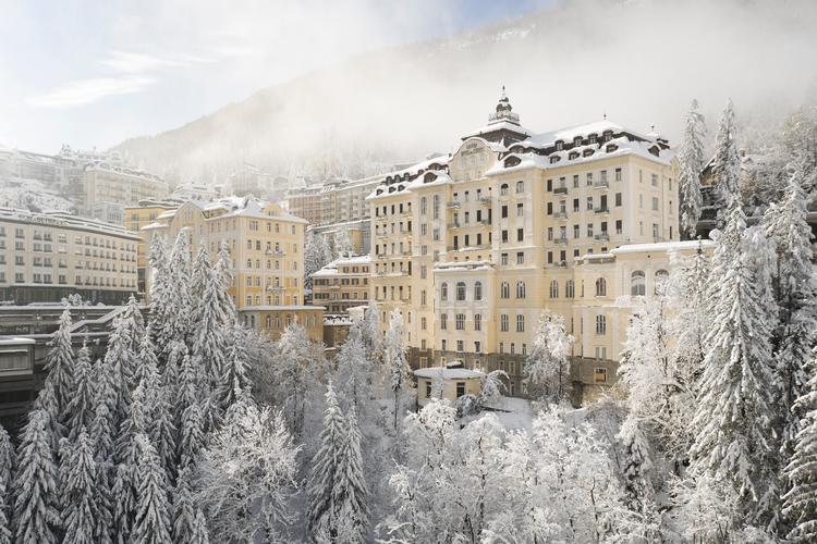 Bad Gasteins mest berømte hotel, Grand Hotel de l'Europe, blev bygget mellem 1906 og 1909 og senest renoveret i 1982. I dag huser bygningen det lokale museum, en række ferielejligheder og konferencefaciliteter. Foto: Gasteinertal Tourismus/Marktl Photography