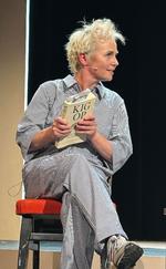 Mette K. Madsen kan i år fejre to markante begivenheder. Sin 50 års fødselsdag og sit 25 års skuespillerjubilæum. Foto: Eva Kloch Norlyk