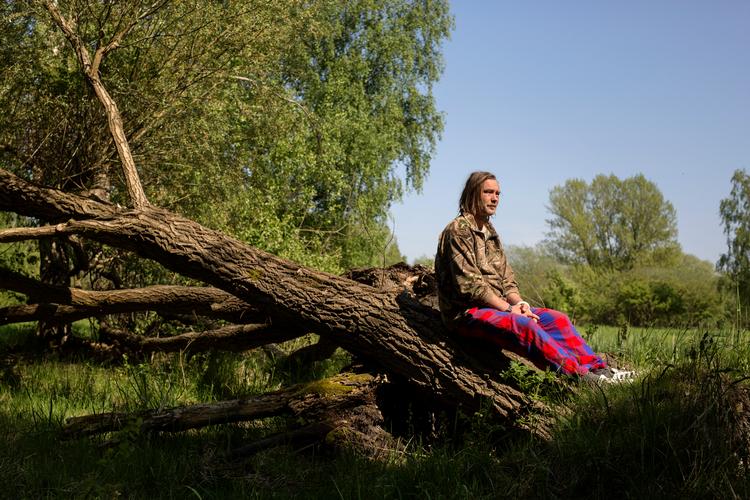 Nikolaj Kirk har færdedes meget i naturen, siden han var barn. Her er han på Amager Fælled, som han kæmper for at bevare vild. Arkivfoto: Ivan Boll
