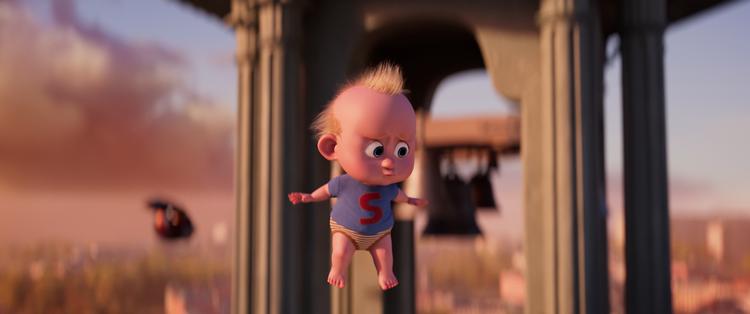 Den kan flyve! Charlie er en superbaby til storebror Willes store overraskelse. Men det finder han snart ud af at udnytte.
 Foto: Nordisk Film