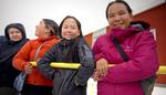 Børnene i 5. A på Mathias Storch Skolen i Ilulissat fortæller om deres hverdag, og deres beretninger er både indsigtsfulde og hudløse. Foto: Plus Pictures/DR