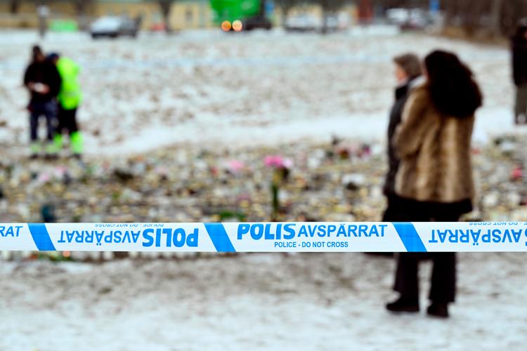Skyderiet i Örebro skete 4. februar. 11 mennesker mistede livet, herunder en 35-årig mand, som politiet mener, står bag skyderiet. Foto: 10080 Fredrik Sandberg /tt/Ritzau Scanpix